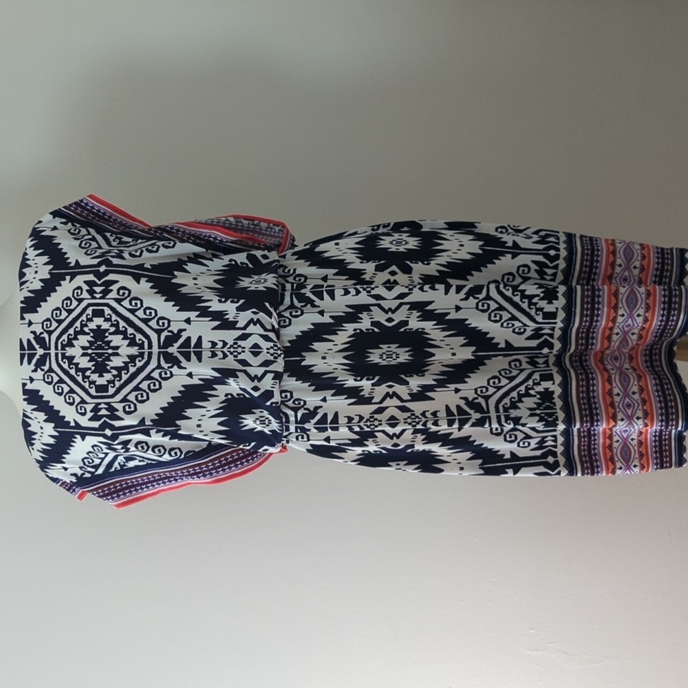 London Times abstract dress